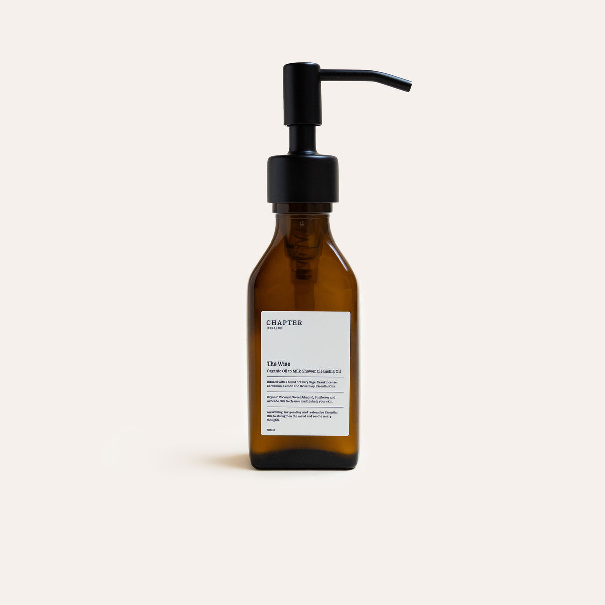The Wise Organic Shower Oil 100ml