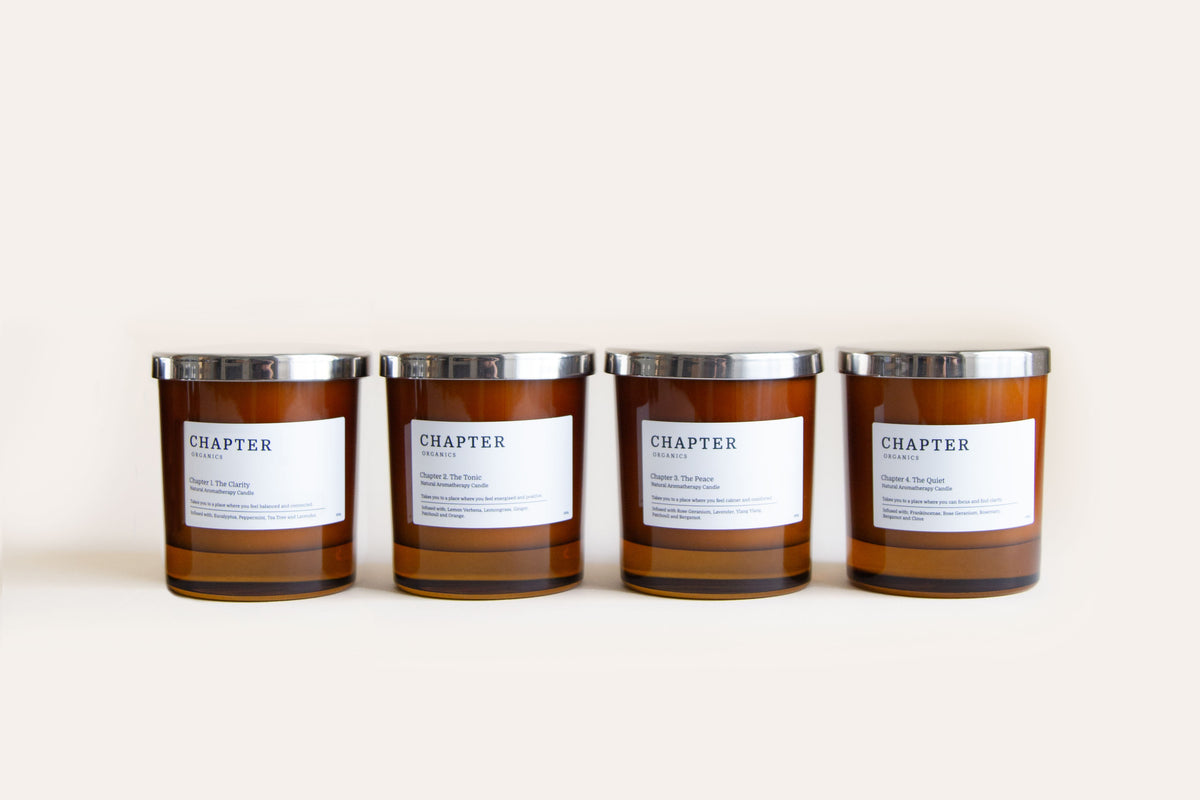 Natural Aromatherapy Candles Chapter Organics