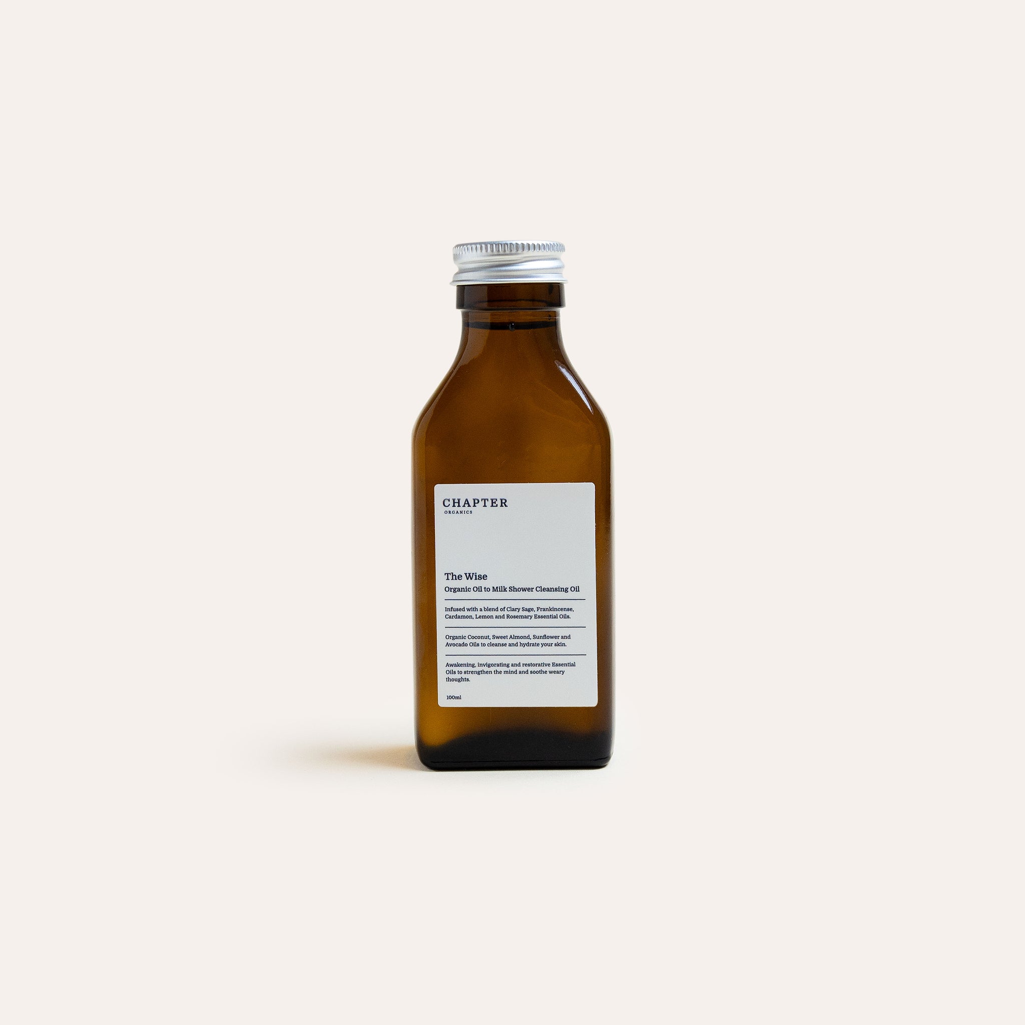 The Wise Organic Shower Oil 100ml