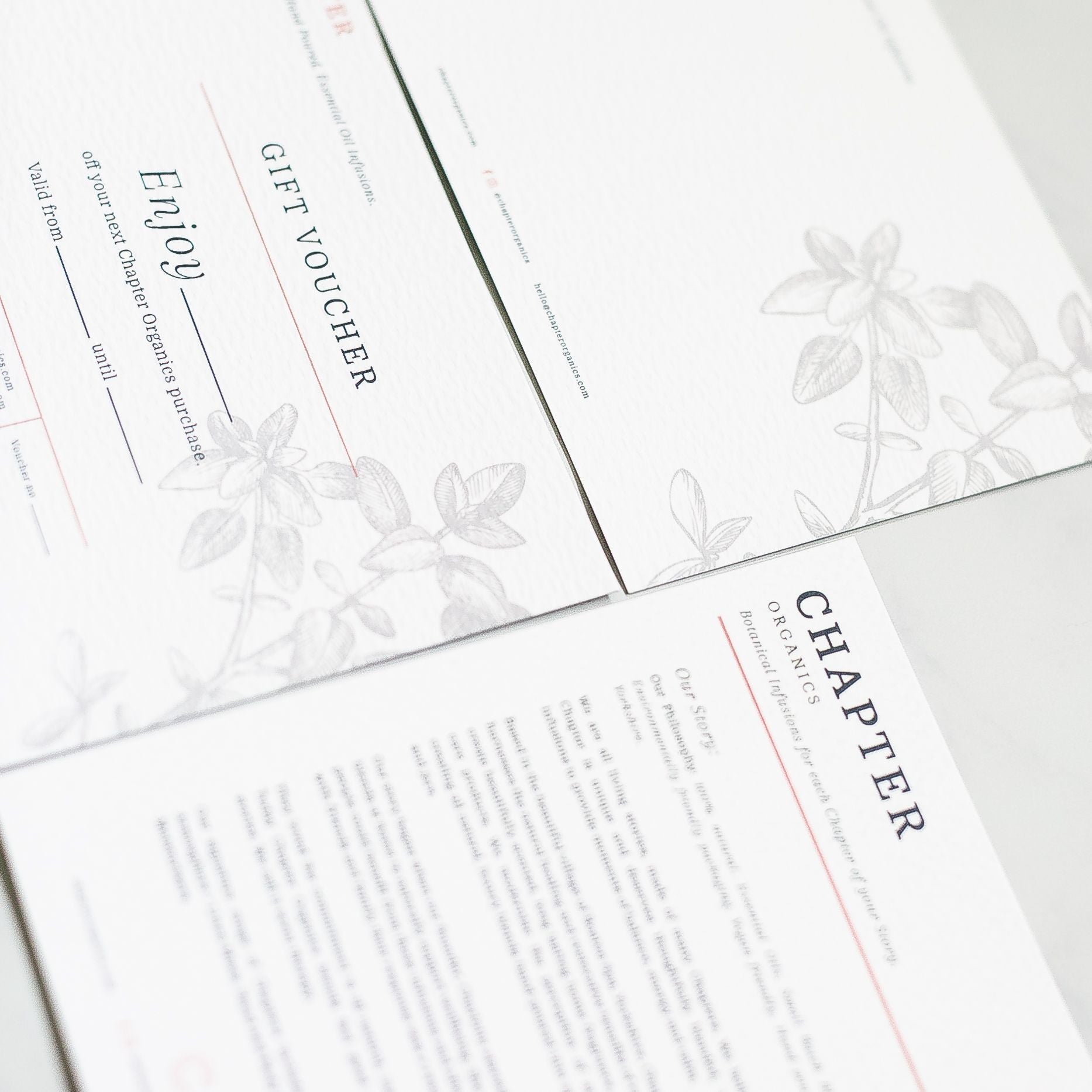 Chapter Organics E Gift Card